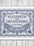 Sampler Cross Stitch Pattern Wedding Cross Stitch Pattern Anniversary Flowers Wedding Gift DIY Personalized Modern Love Instant Download PDF ANNIVERSARY