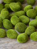 30 Fake Moss Rocks, Artifcial Green Moss Rocks, Artificial Plant, Moss Ball faux plants