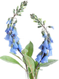 Artificial Foxglove Stems: Tranquil Blue Silk Flowers, 29.1Ó (2 Pcs) silk flower