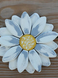 Wood Flower-DAISY-Wall Decor-Wedding Decor-Nursery Decor-Baby Shower Decor-Farmhouse Flower-Modern prim Flower-Modern Country Flower-Gifts house warming flower