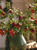 32"  Pomegranate Branch Tree Artificial Faux Plants Home Decor Plant faux plants