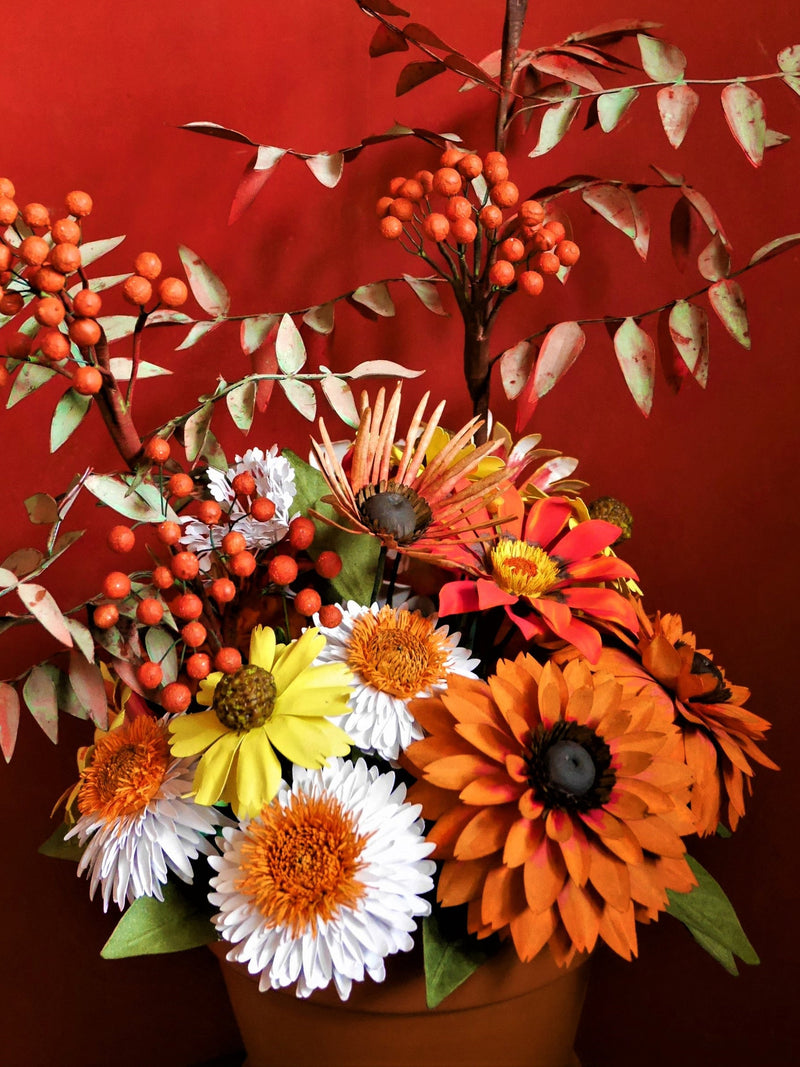 Carpo - Arrangement - Paper Flowers - Templates - Video Tutorial - Digital Delivery - SVG - Studio - Scan&Cut - Autumn - Winter - Decor FLOWER DELIVERY