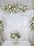 Dusty Pink,Blush and White Flower Arch for Wedding, Wedding Swag for Arch, Wedding Backdrop, Arbour Gazebo Flowers wedding flower