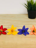 LARGE Extra Silk Flowers | 4 Pack | Replacement Flowers | For Spiral Feeders silk flower