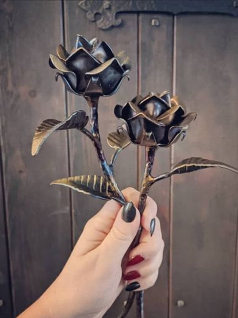 Forged Steel Rose ANNIVERSARY