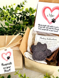 Personalized Pet Sympathy Gift Box: Plantable Flower Seed Paw with Pot sympathy flower