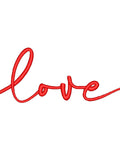 Love Embroidery Design ValentineÕs Day Machine Embroidery File For 4x4 5x7 Hoop Instant Download Romantic Stitch Pattern For Gifts And Decor Love Romance Flower