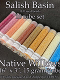 SALISH BASIN, 11/0 Seed Beads Japanese, 3Ó Tubes X 15 Grams X 10 Colors seeds bulk