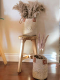 Rattan Baskets | Flower pot | Bamboo Basket | Home Organizer | Boho Decor | Gift Ideas house warming flower