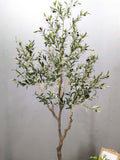 Large Artificial Olive Tree: 84" Faux Silk Plant faux plants