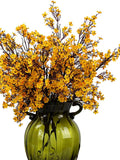 Fall Flowers - Silk Flowers - Minimalist Home Decor - Baby's Breath Silk Floral Stems -P silk flower