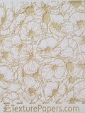 100316  7.5x2.5 Poppies Rolling Mill Laser Texture flower spore