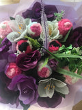 Handmade Fluffy Sock Bouquet Ð Keepsake Flower Arrangement Bouquet