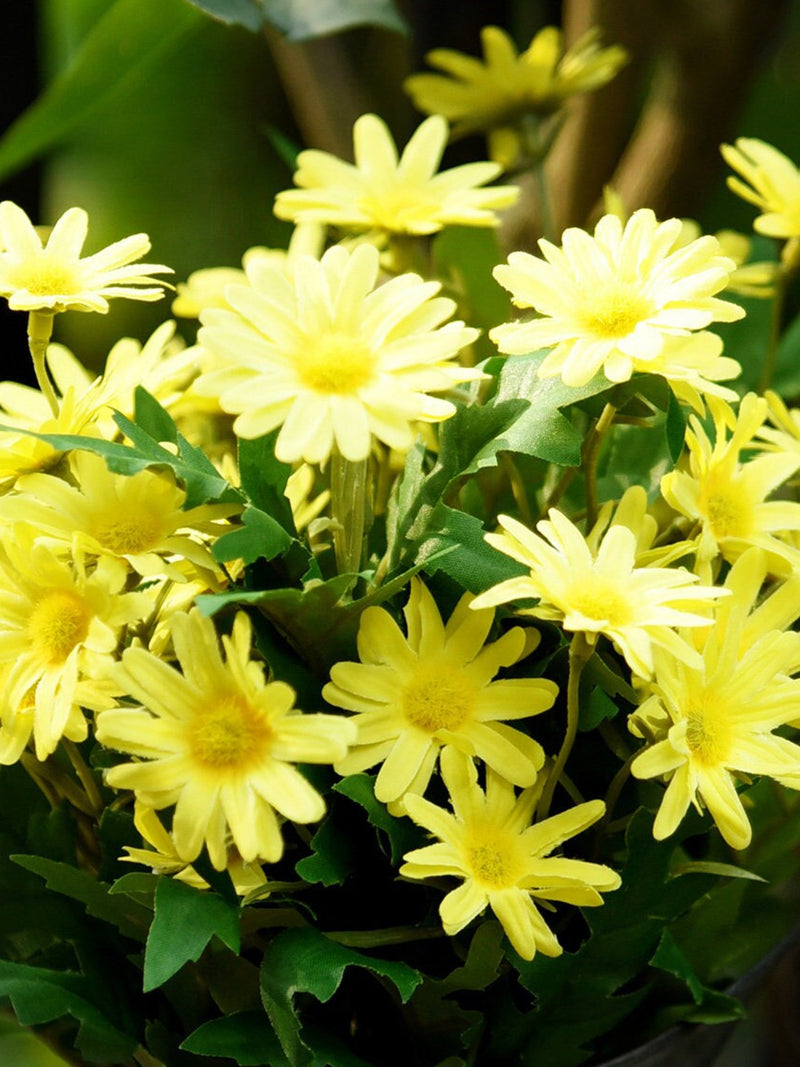 Artificial Yellow Daisy Bouquet, Floral Arrangement Decoration silk flower
