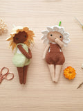 Flower Sprite - critter stitch crochet pattern / amigurumi flower spore