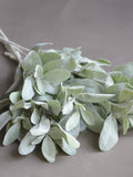 Faux Lamb's Ear Leaves, lambs ear wreath, DIY Wedding Bouquetes, Home Decoration, Flower arrangement, Faux Greenery faux plants