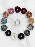 Beautiful High Quality Silk Floral Flower Lapel Pin In Many Colours | Flower Brooch | Wedding Lapel Pin | Groom Pin | Groomsmen Flower Lapel silk flower
