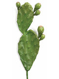 21" Faux Pad Cactus Stem faux plants