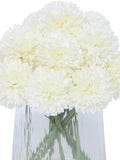Mums - Silk Chrysanthemum Flowers - Chrysanthemums - Artificial Flowers - Spring Floral Stems - Great for Mother's Day! -3 silk flower