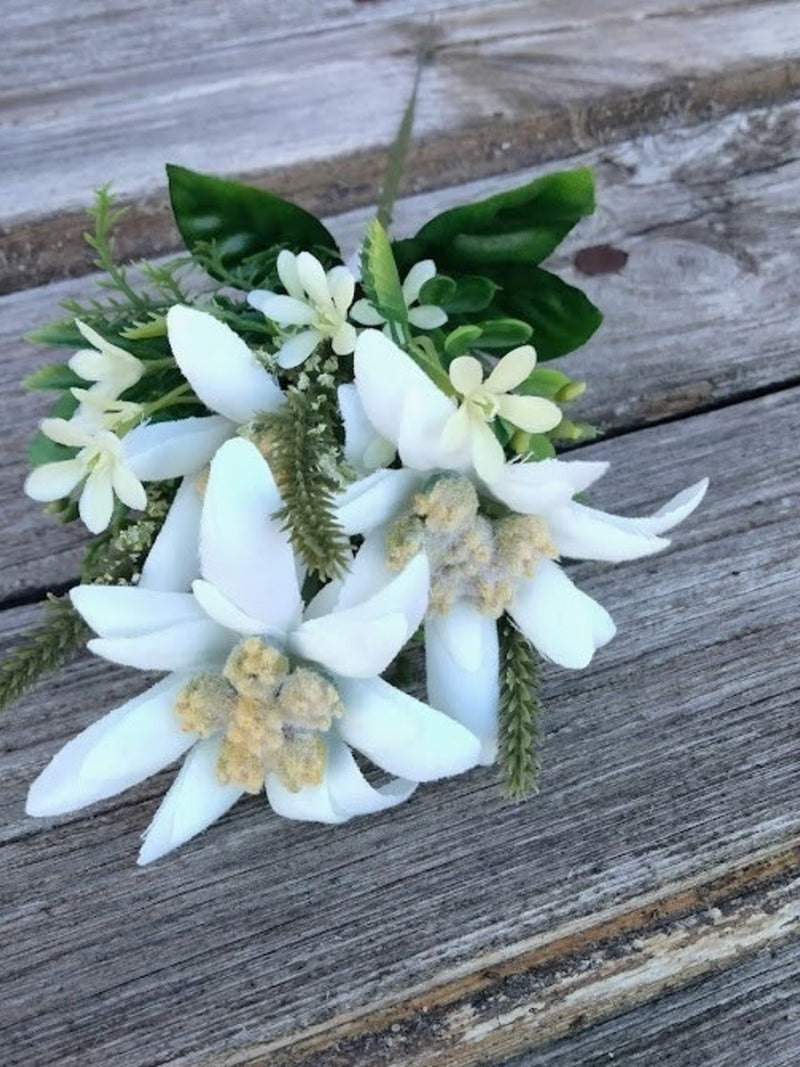 Edelweiss Pick, Flower of Love from the Sound of Music silk flower