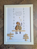 Pearl wedding gift, special gift for the 30th wedding anniversary, personalized gift 30 years, wedding gift for the pearl wedding ANNIVERSARY