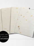 5 x 7in Wildflower Seed Paper: Plantable Petal Paper (300gsm) seeds bulk