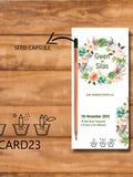 Floral Wedding Invitation: Seed Pencil, Eco-Friendly Thank You Cards seeds bulk