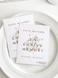 growNOTESª Plantable Memorial Seed Paper Cards Mailable In Memory Of Cards For Funeral Celebration of Life Daisy Sympathy Gift 3.5"x4.5" sympathy flower