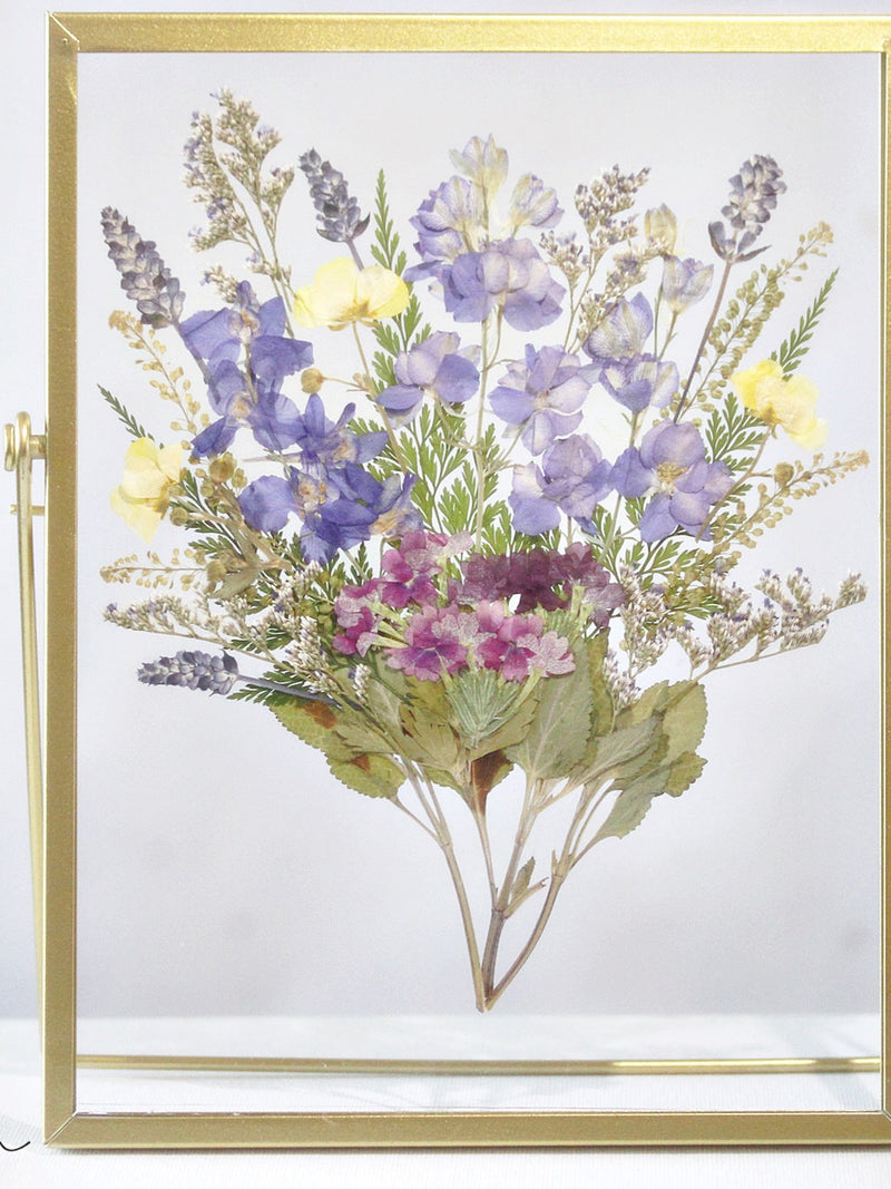 Mixed Pressed flower bouquet frame, pressed flower Picture, pressed flower art, home decor, anniversary gift, birthday gift, gift for her ANNIVERSARY