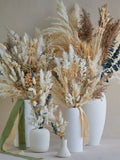 Ivory Dried Flower Wedding Collection: Pampas Grass Bouquet FLOWER DELIVERY