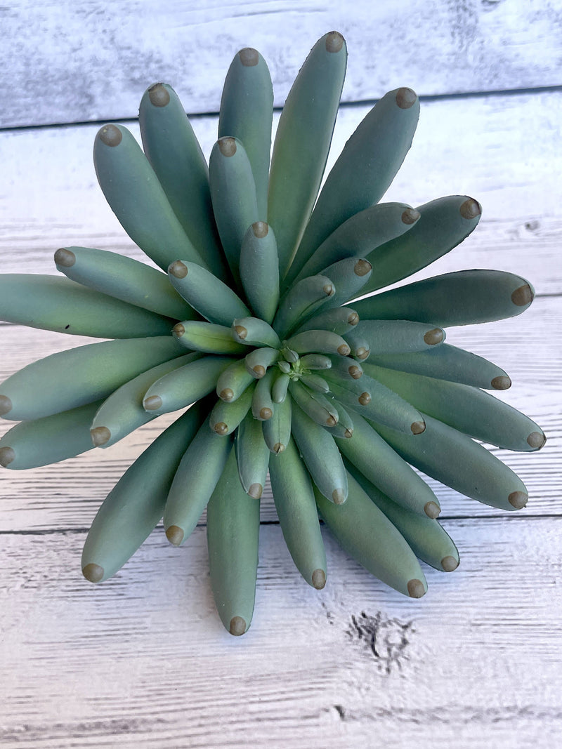 Faux Succulent in Green - Artificial Succulents- faux plants