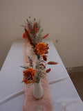 Terracotta Floral Arrangements -Autumn Wedding Centerpiece Dry Flower Bouquet Boho Home Decor Bridal Bouquet Bridesmaids Bunch wedding flower