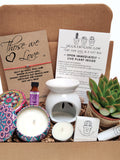 Memorial Gift Box, Sympathy Gift Box, Grief Gift Condolence Gift, Bereavement Gift Succulent Gift Box Loss Gift Fragrance Oil Heart Bracelet sympathy flower