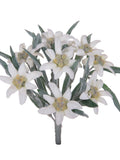 Edelweiss Artificial Fabric Flower Bouquet Bouquet