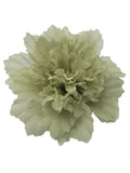 M&S Schmalberg 5" Sage Green Silk Carnation Millinery Fabric Flower Brooch Pin silk flower