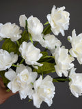 Gardenia, Artificial Gardenia, Real Touch Gardenia, Silk Gardenia, White Gardenia, Real touch flowers, Gardenia Flowers, White silk flowers silk flower