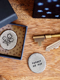 Forget Me Not Flowers Pocket Coin Token sympathy flower