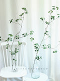 Realistic Pieris Japonica Branch Fake Greenery Faux Plant Artificial Foliage Spray Long Stem Japanese Style Minimalist Modern Decor faux plants