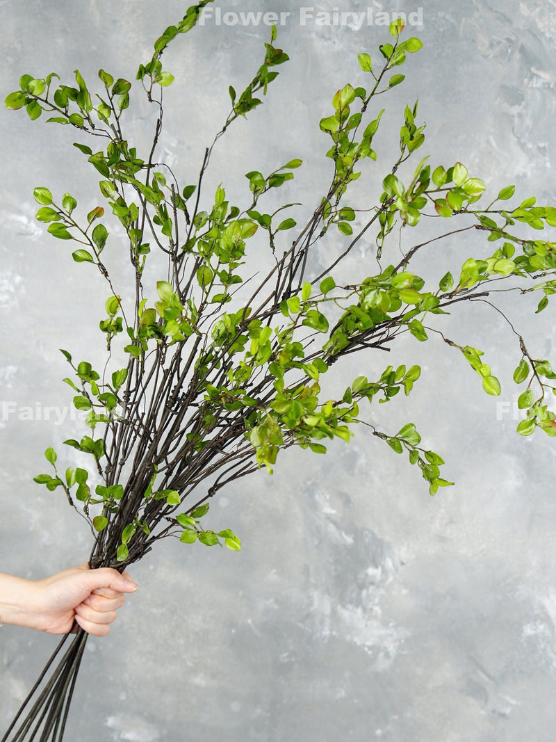 39" Decorative Leaf Branch - Artificial Plant - Green faux plants