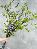 39" Decorative Leaf Branch - Artificial Plant - Green faux plants