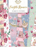 Fairytale Romance Digital Papers | Floral Princess Tea Party Seamless Surface Patterns | planner stickers, graphics  resources, Fabric Love Romance Flower
