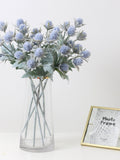 Blue Artificial Flowers, Artificial Wildflowers, Faux Wildflowers, Blue Faux Flowers, Blue Silk Flowers, Silk Wildflower, Artificial thistle silk flower