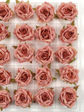 Bulk Silk Rose Blush Pink / Artificial Silk Flower Head - Baby Shower For DIY Wreath Making Accessory Decor Wedding Centrepiece Fake Flower silk flower