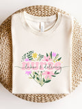 Floral L&D Nurse Shirt, Labor and Delivery Nurse Shirt, Easter Labor and Delivery Nurse Shirt, Spring Flower Bouquet OB Nurse Shirt FLOWER DELIVERY