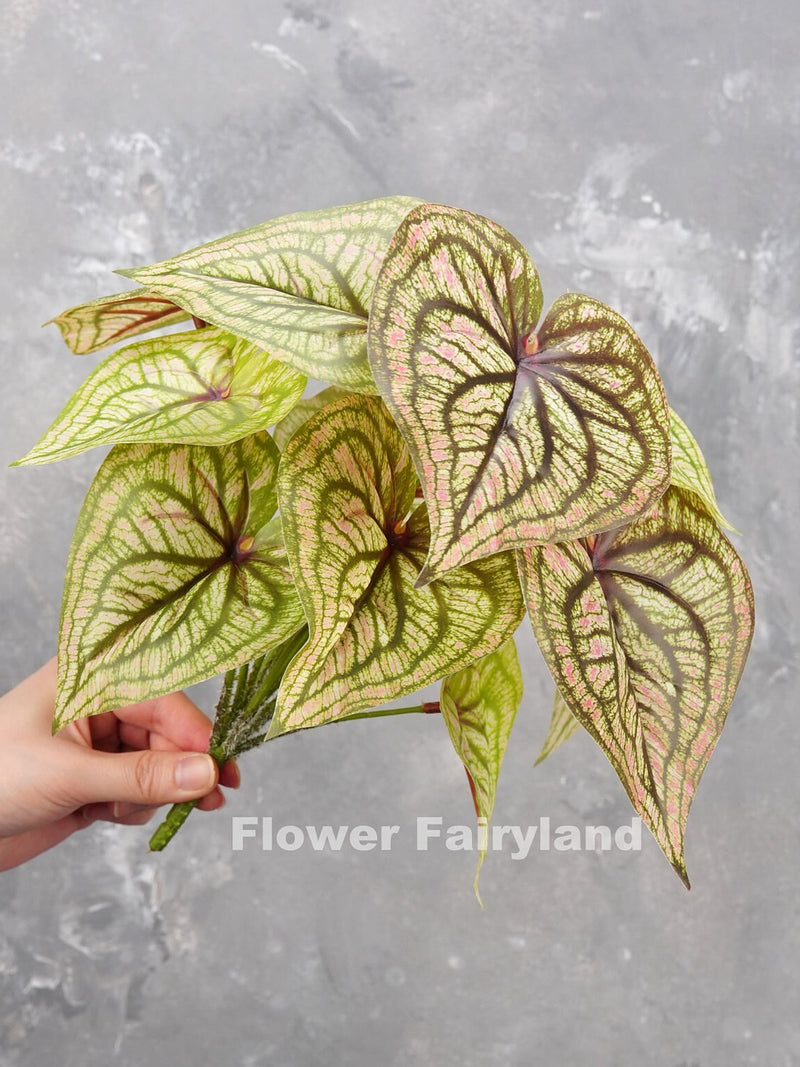 Faux Angel Wings Plant - Artificial Plant faux plants