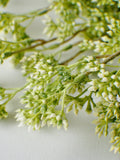 16" Seeded Eucalyptus Bush: Artificial  Greenery Spray Stem faux plants