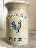 Personalized Wedding and Anniversary Pottery Gifts #BlueHen Logo ANNIVERSARY