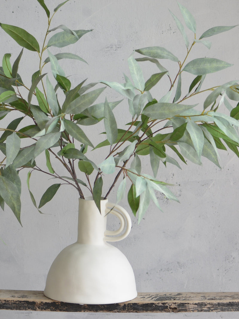 39" Faux Eucalyptus Branch, Artificial Eucalyptus and Wedding Greenery, Fake Plant, Home/Kitchen Decorations, DIY Florals Centerpieces, faux plants