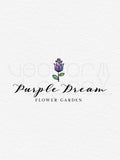 Cosmetic logo + customization, flower shop logo, flower logo, flower garden logo, hothouse logo, floral logo, photography logo, wedding logo FLOWER DELIVERY