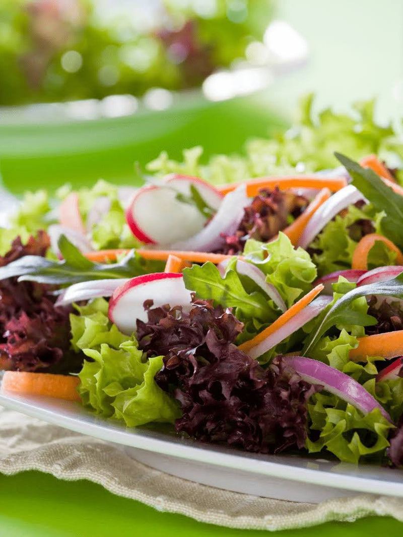 100 seeds Heirloom Vegetables Baby Leaf Lettuce Mix, Come & Cut Again Mix,  Vegetable Garden Organic Seed Non- GMO FLOWER DELIVERY